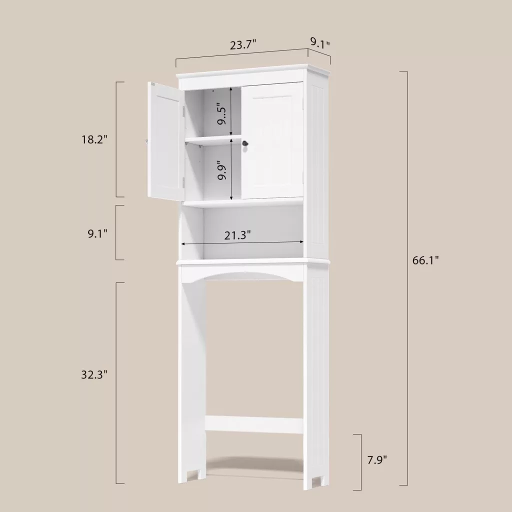 freestanding shelf 
