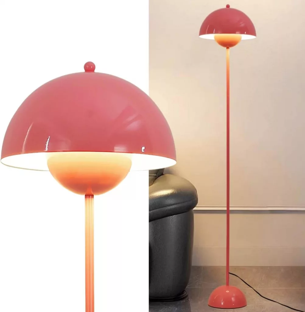 pastel pink lamp