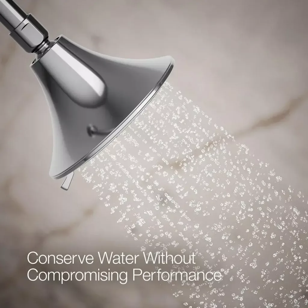 Kohler Forté 1.75 GPM Shower Head sustainable swaps to save water
