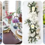 Dining Table Summer Decor