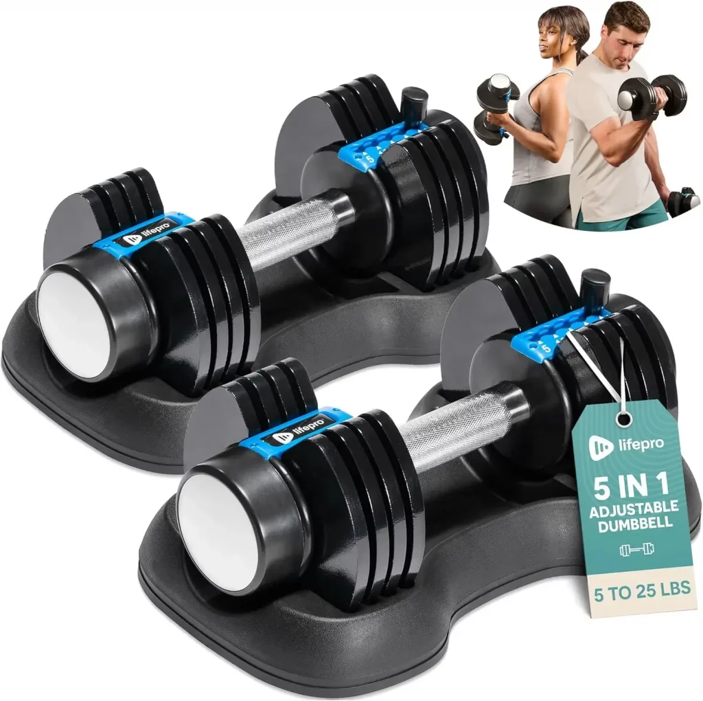 adjustable dumbbells the best at home workout equipment