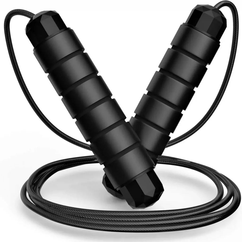 jump rope is small space workout equipment