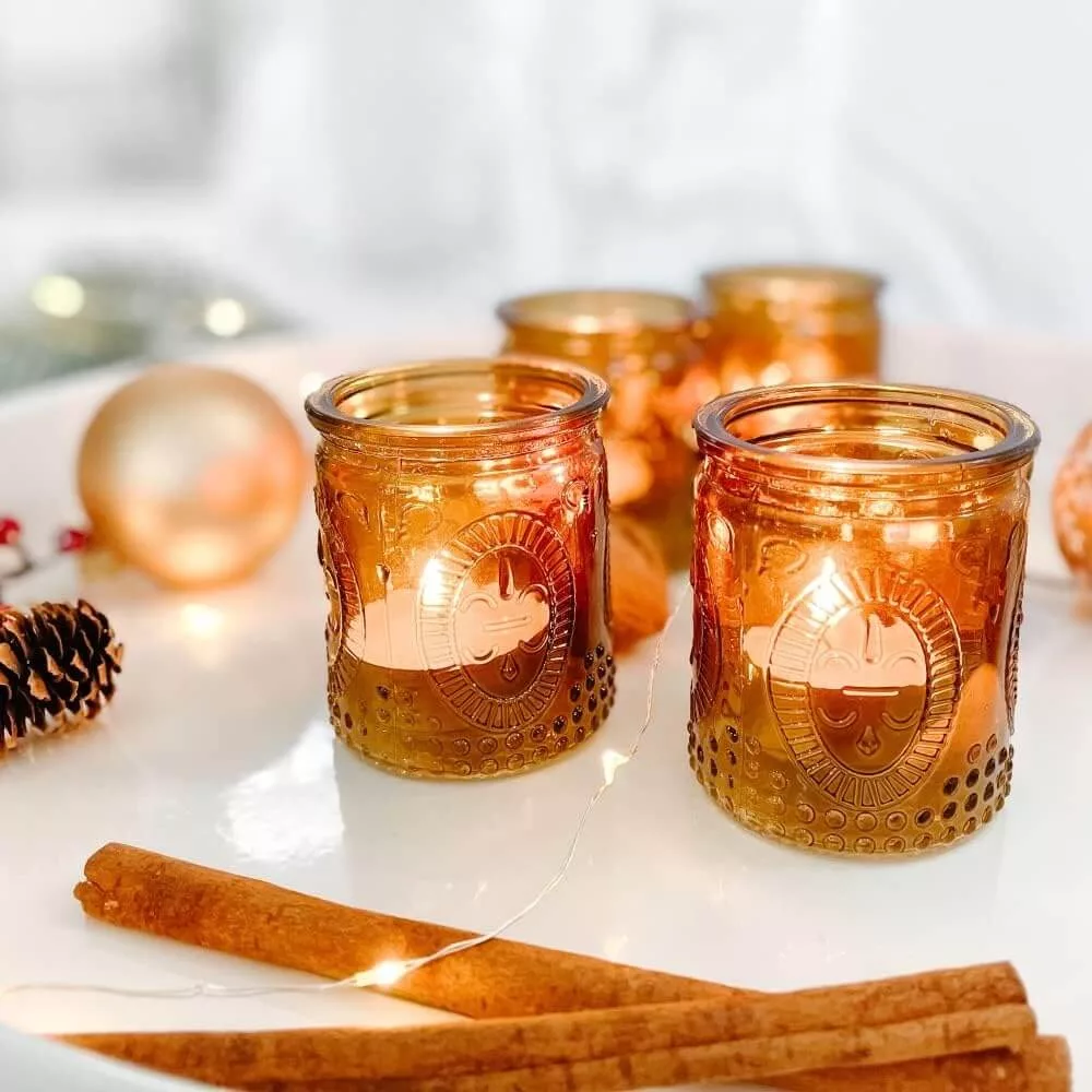 tealight candle glasses