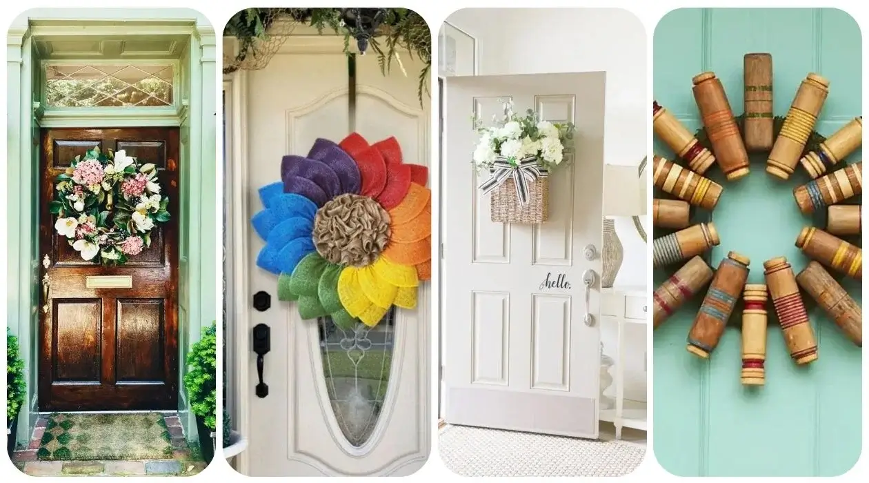 16 Summer Door Ideas To Elevate Your Outdoor Summer Decor