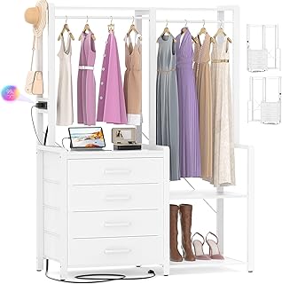 Freestanding wardrobe