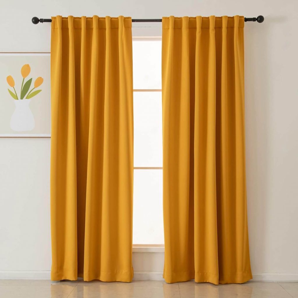 blackout curtains