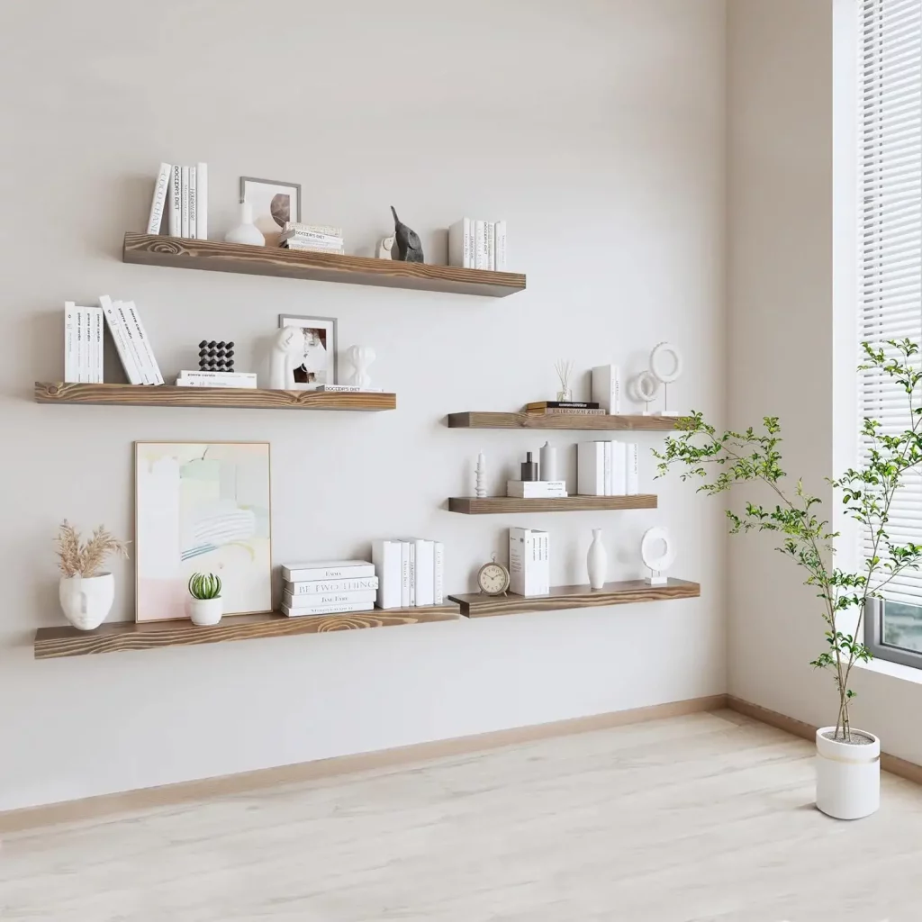 floating shelves