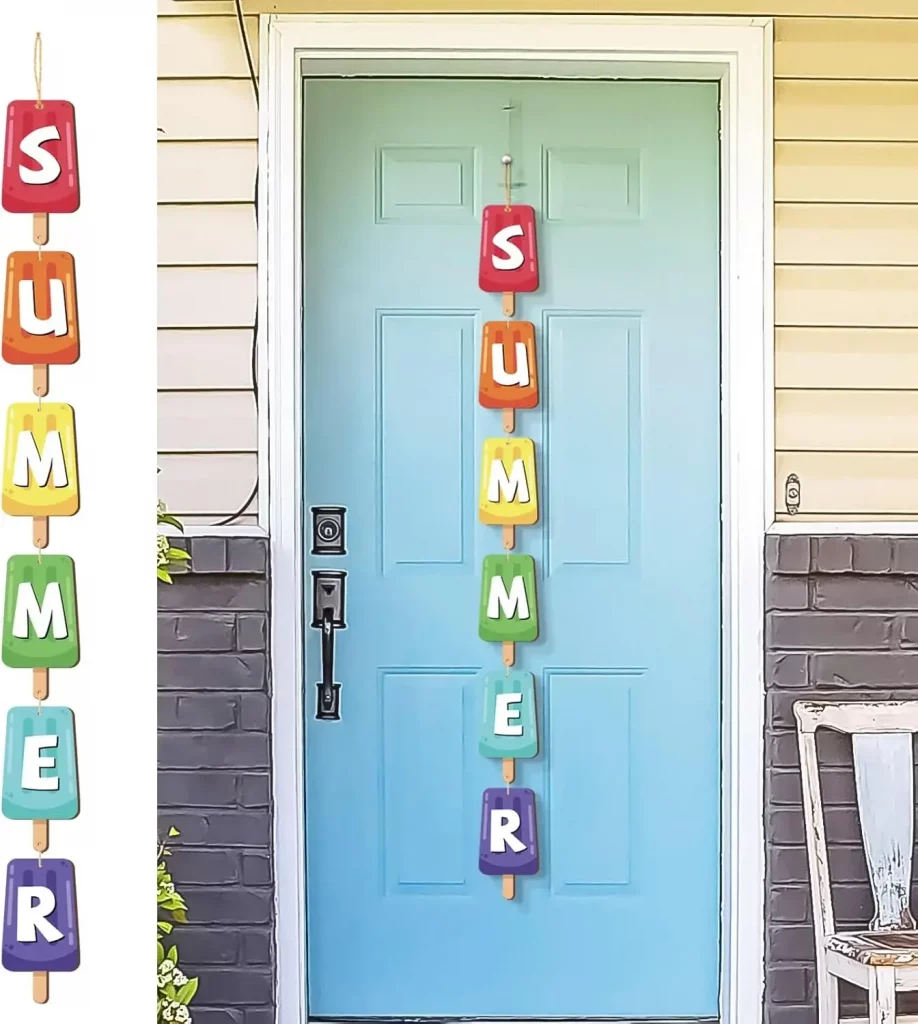 summer letter sign