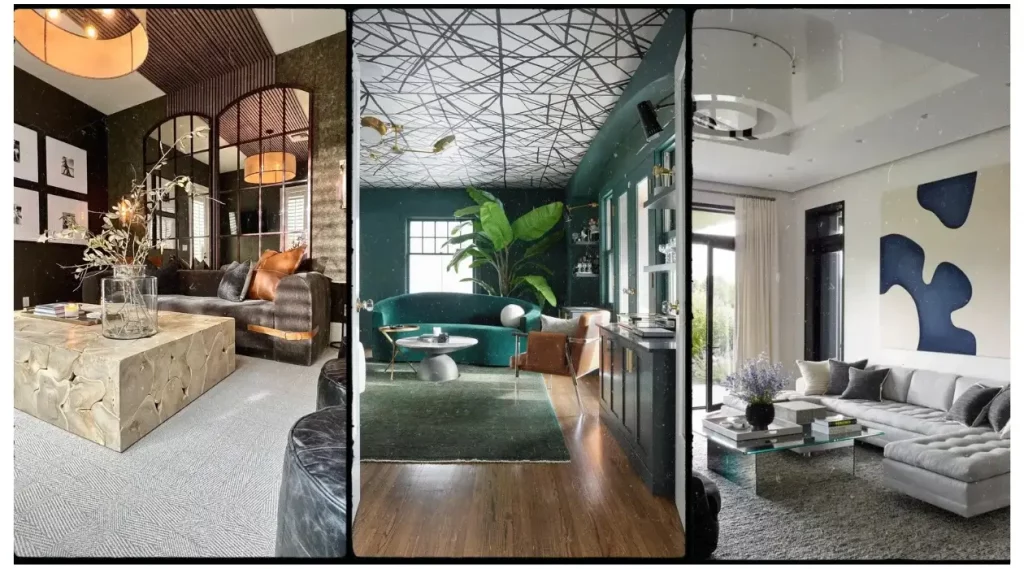 Living Room Ceiling Colors & Designs