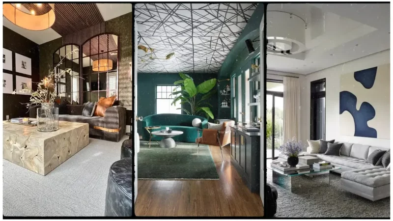 15 Living Room Ceiling Colors & Designs Full of Character