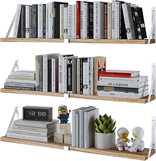floating book shelves