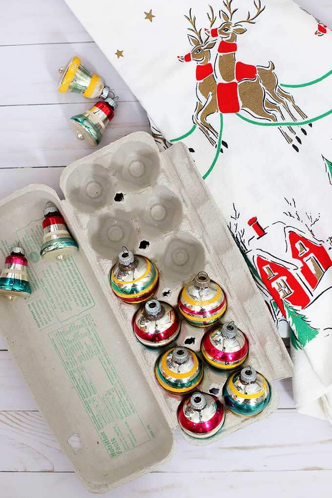 how to care for vintage ornaments