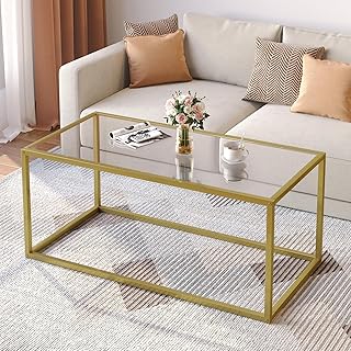 glass coffee table