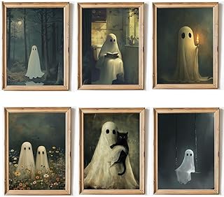  Halloween Wall Displays of ghosts portraits

