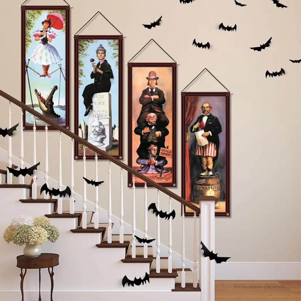Haunted Mansion Portraits for Creepy-Cool Halloween Decor