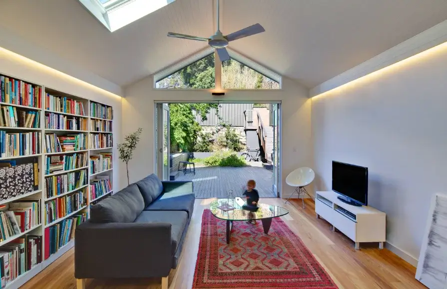 LED strip lights in small room to heighten ceiling