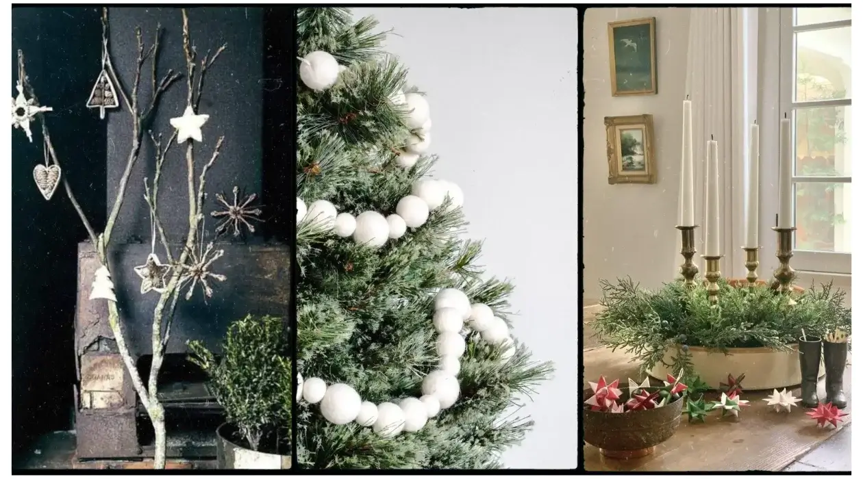 Minimalist Christmas Ideas from Authentic Scandi Houses