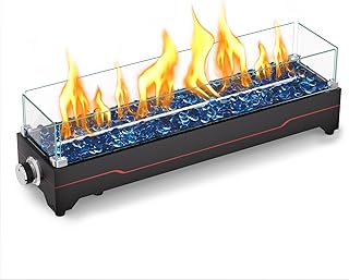 propane tabletop fire to place on a winter table for warmth.