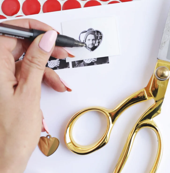  personalized photo locket, a sentimental handmade Christmas gift.