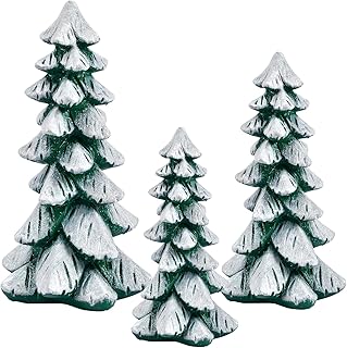 ceramic Christmas trees table decor