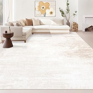 oversized light colored rug