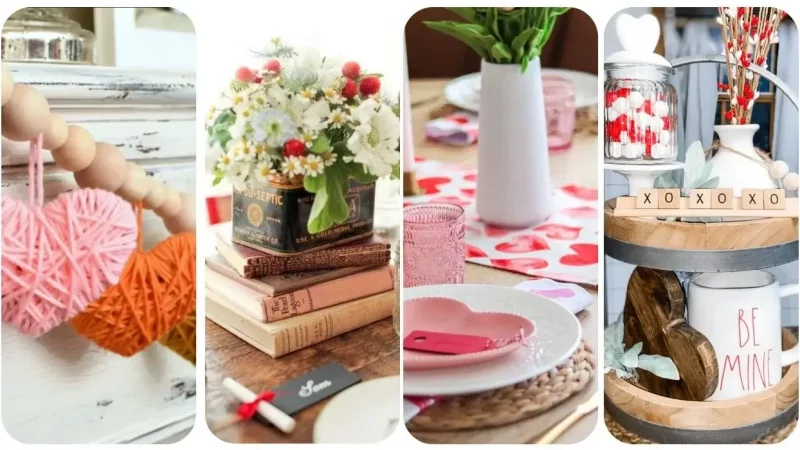 14 Cute Valentines Ideas for a Fun & Romantic Table Setting