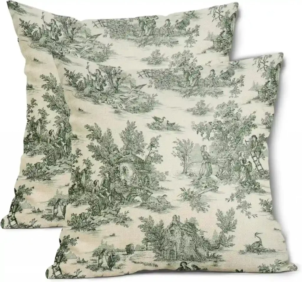 French county cushion covers