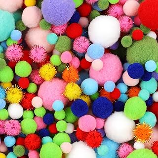 mix pom poms