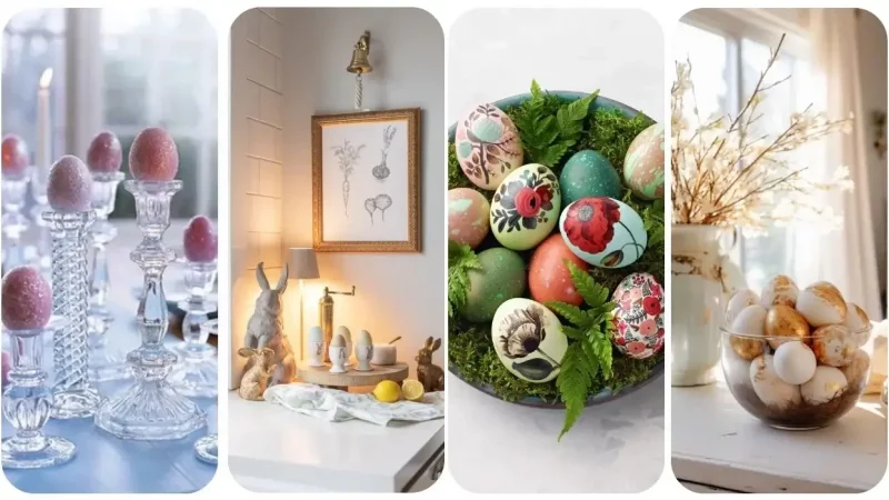 13 Stunning Ways To Show Off Your Dyed Easter Eggs All Spring
