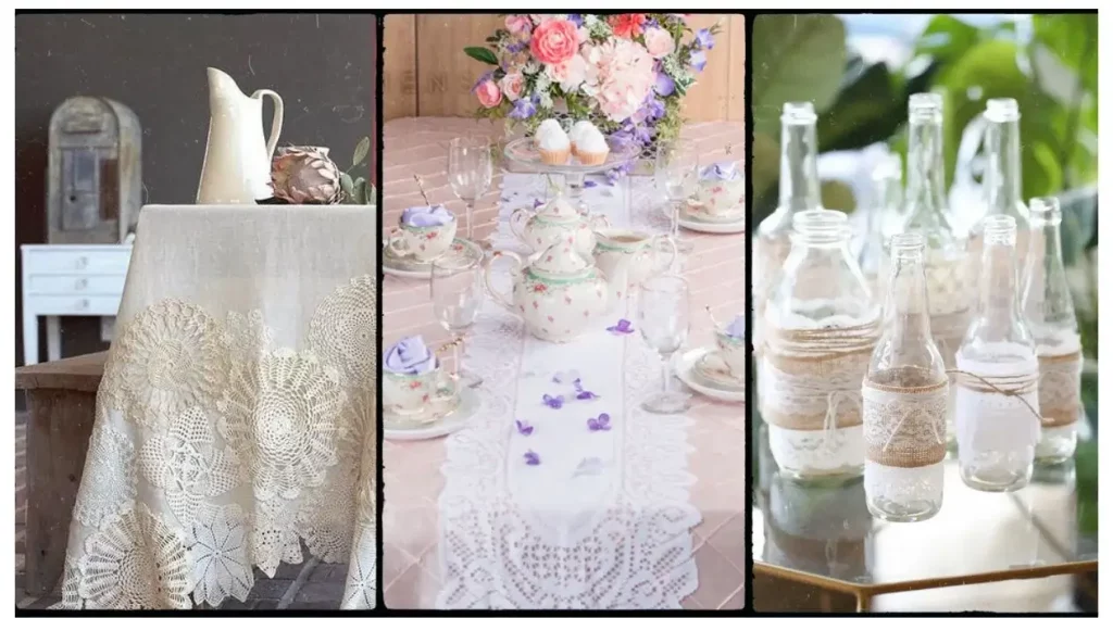 How To Create Stunning Table Decor With Thrift Store Lace