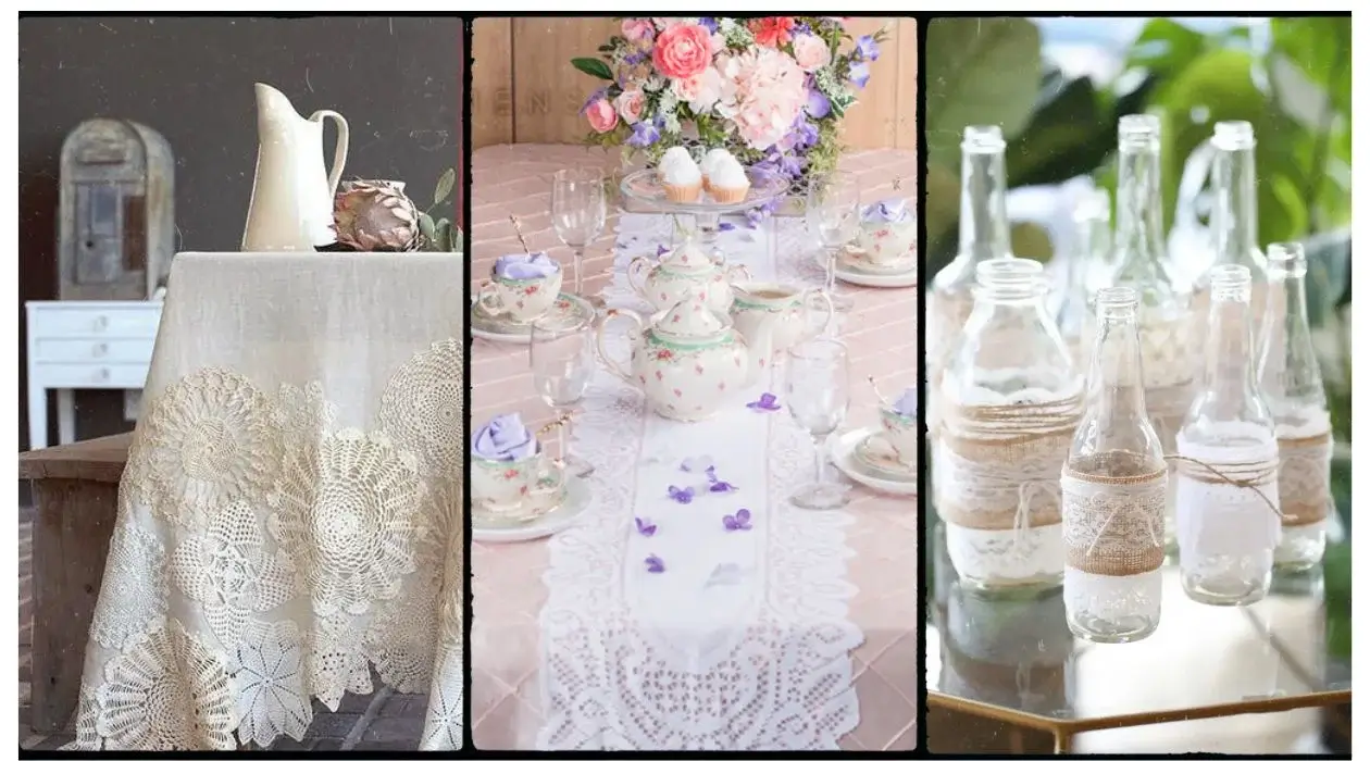 How To Create Stunning Table Decor With Thrift Store Lace