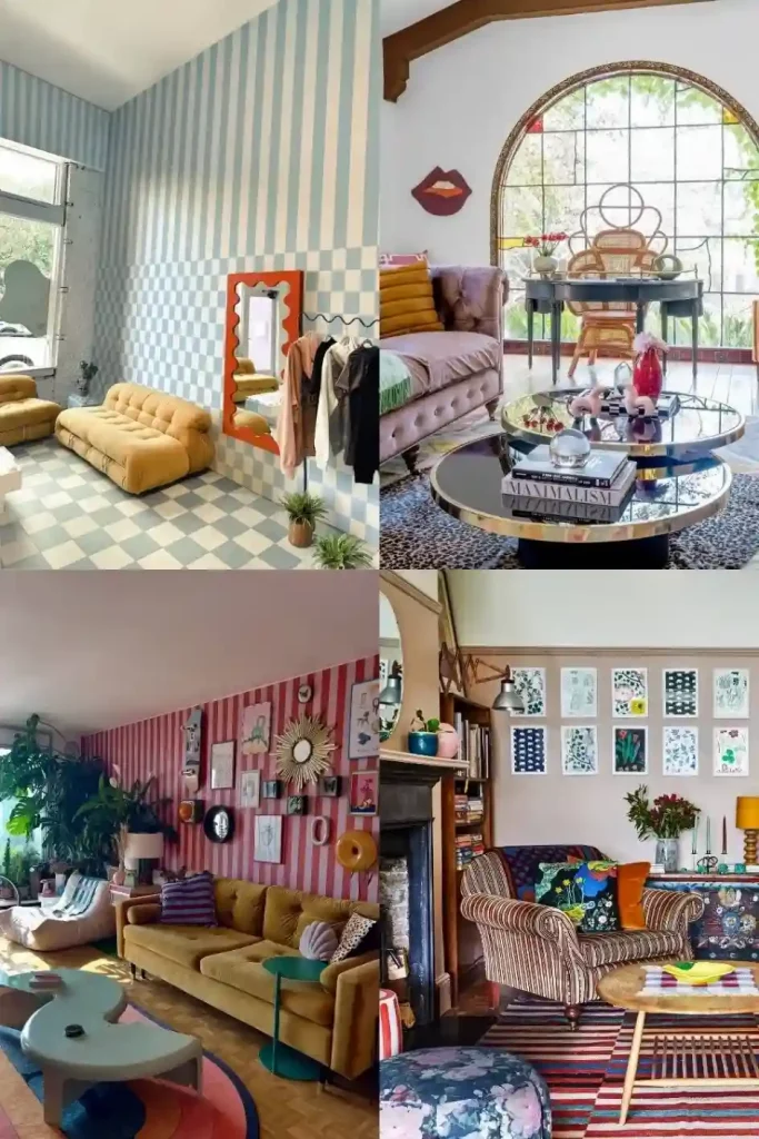 Bold circus color palette home styling ideas