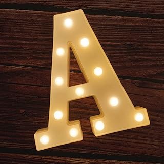 classy circus letter lights