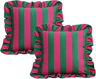 circus home decor idea by adding subtle stipes on pillows