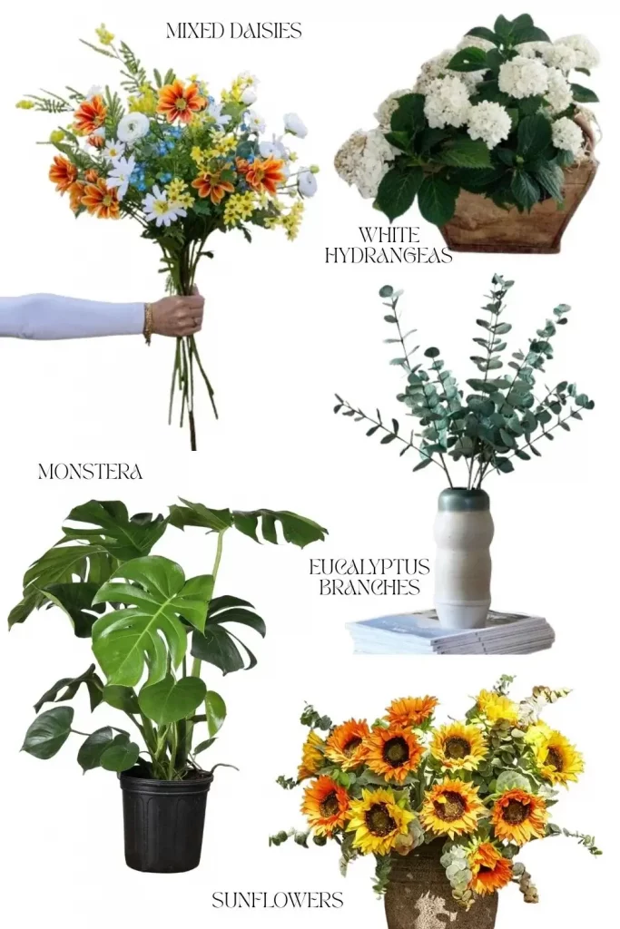 Easy summer flower decorations