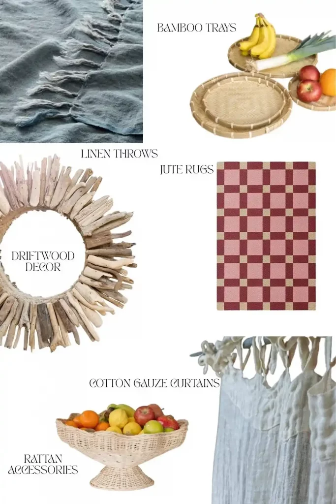 Textures guide for summer decor