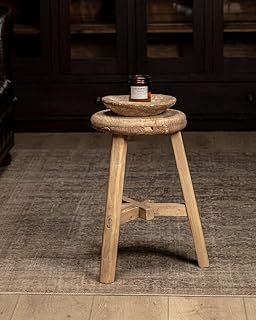 rustic stool