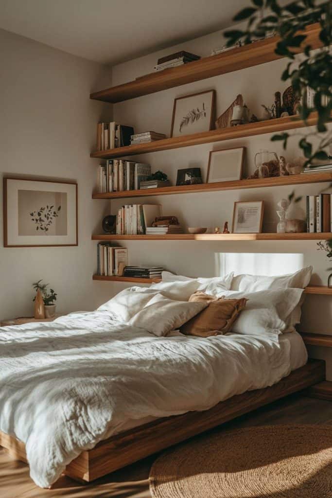 Scandinavian summer aesthetic bedding