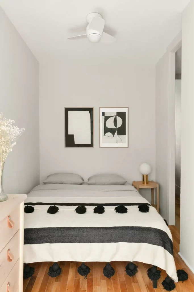 an aesthetic minimalist room