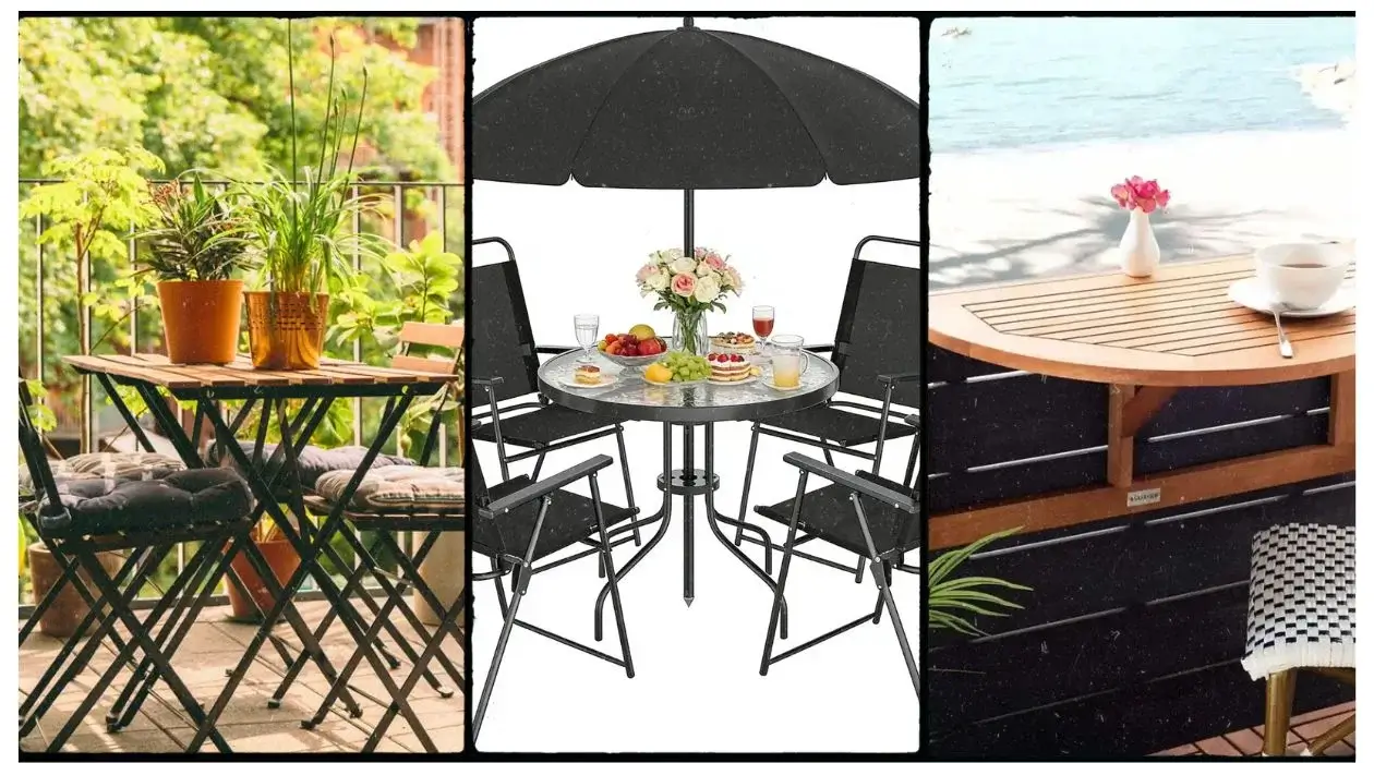 10 Best Modern Balcony Table Picks: A Fresh Fresco Guide To Balcony Design & Outdoor Dining