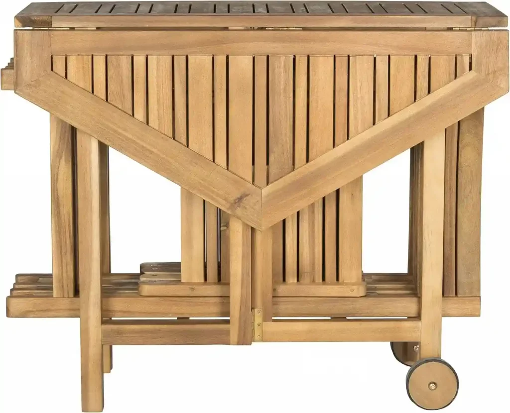 Compact, Completely Foldable Balcony Dining Set