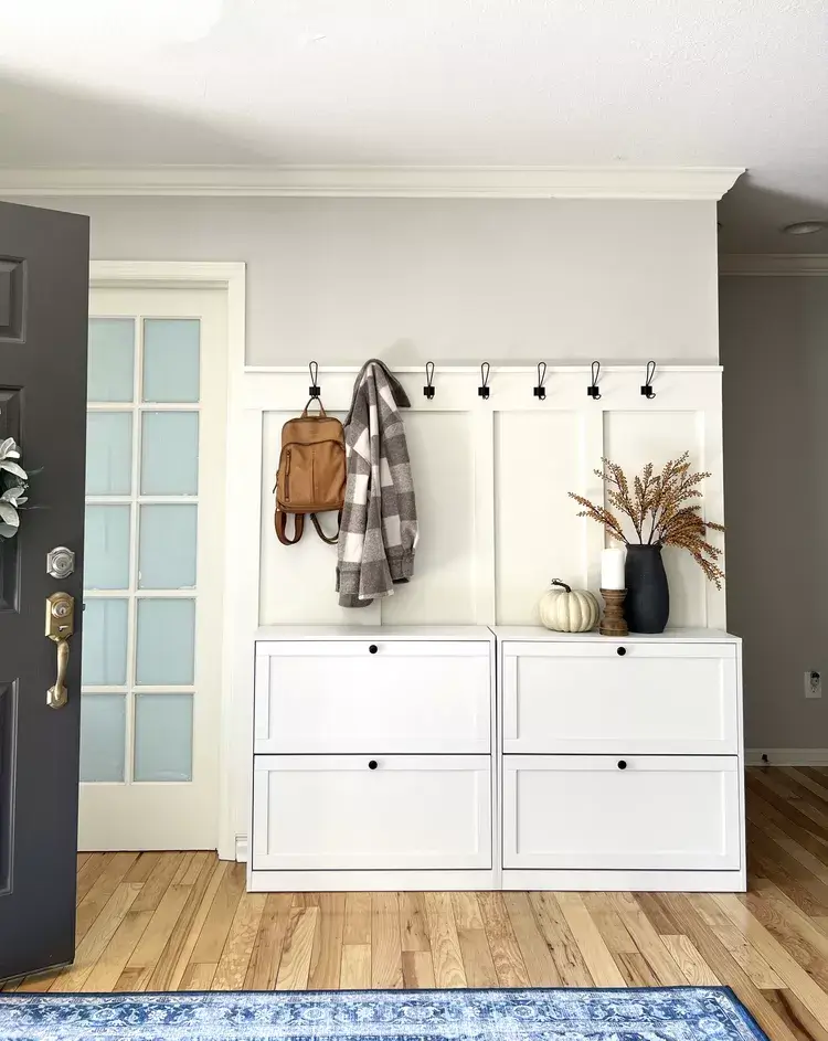 small home entrance design for practical entering and exiting the home