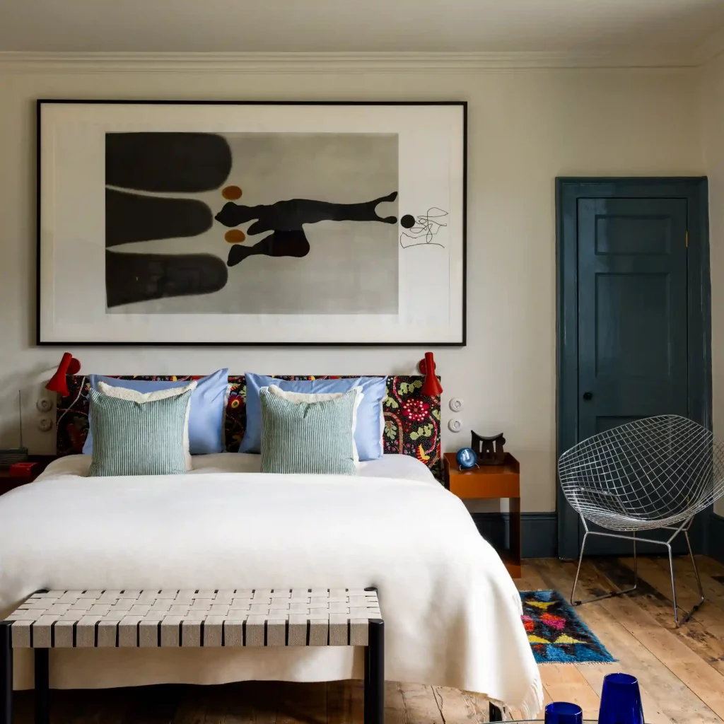 timeless contemporary style bedroom
