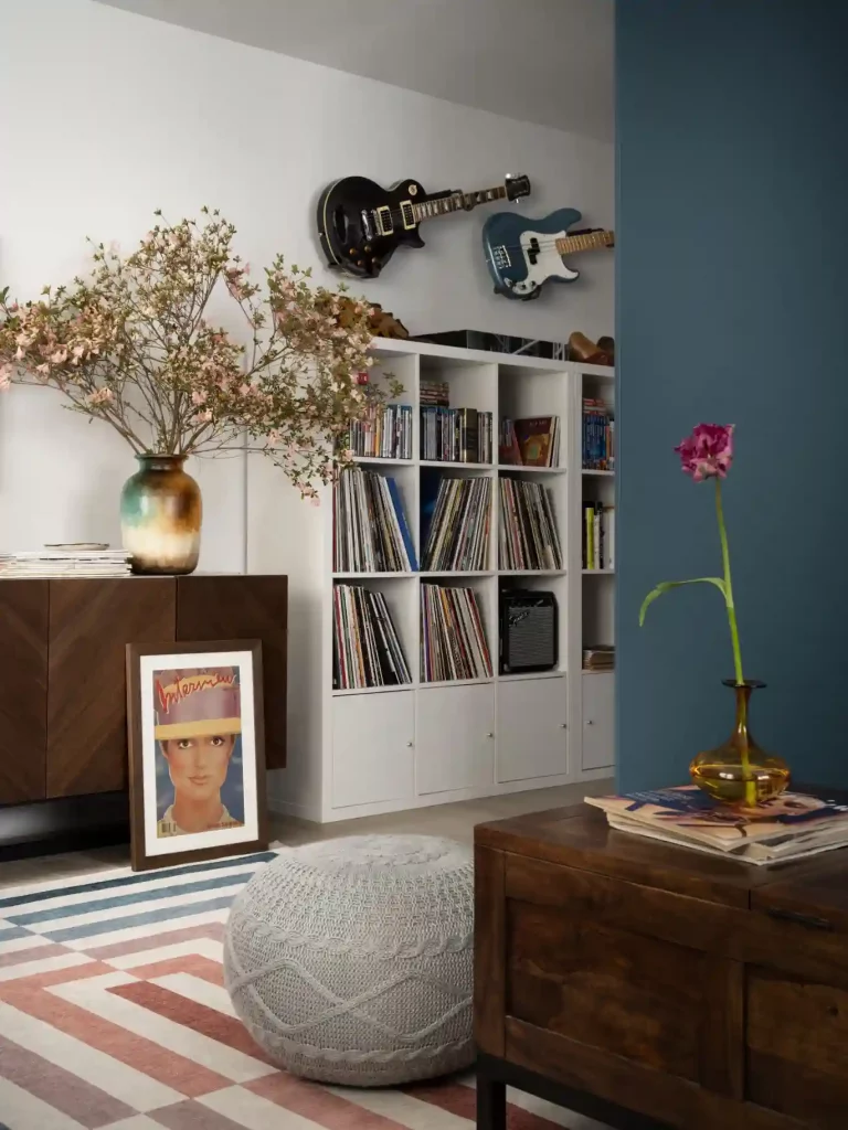 Lived in and effortless home styling.