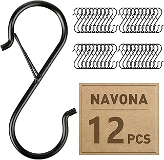 s hooks for haning plants on curtain rod