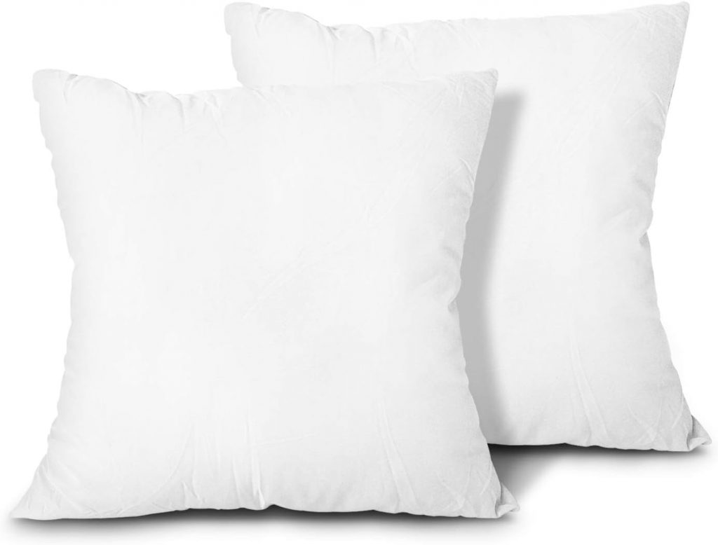 Washable Throw Pillow Inserts
